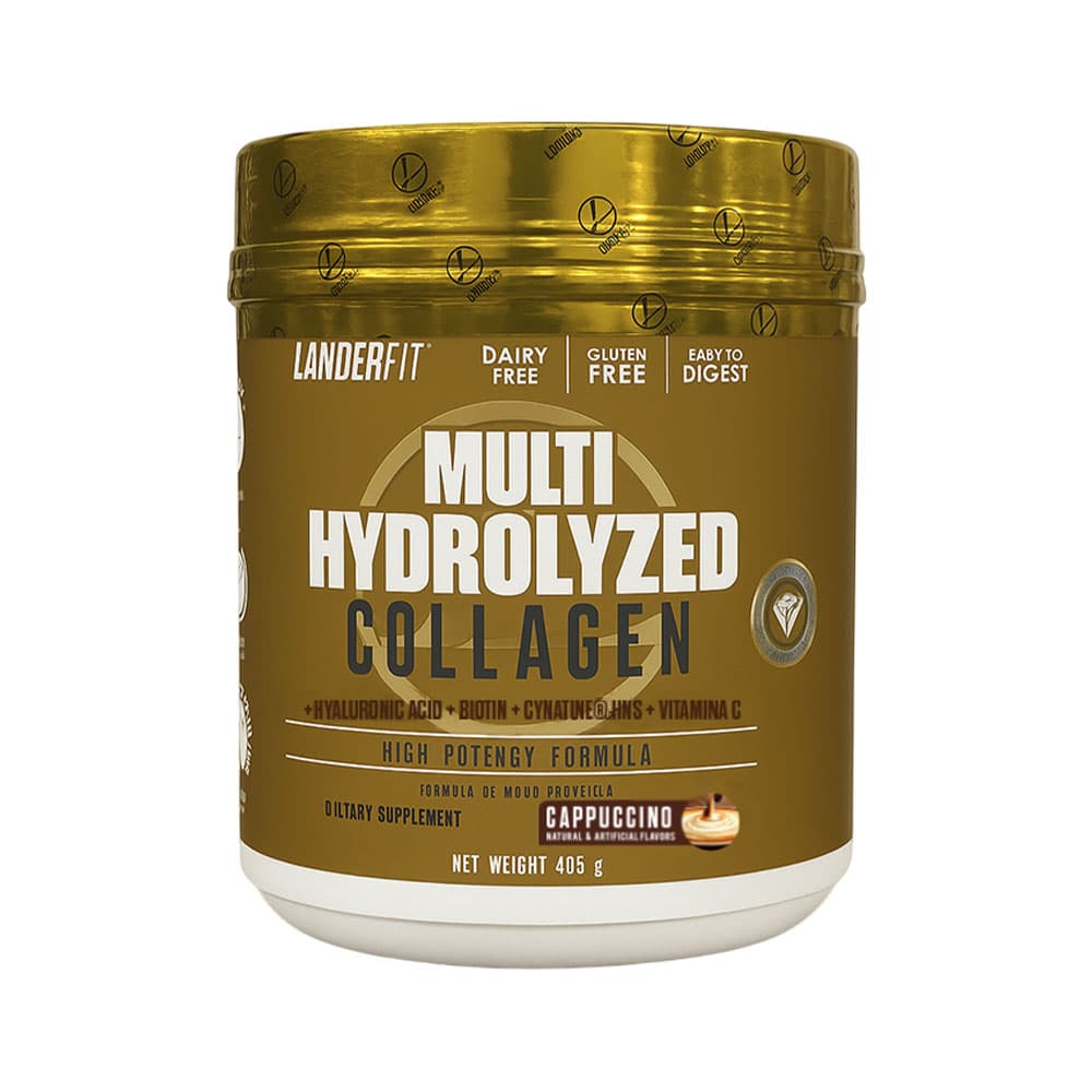 Anúncio: SUPLEMENTO LANDERFIT MULTI HYDROLYZED COLLAGEN CAPPUCINO 405GR