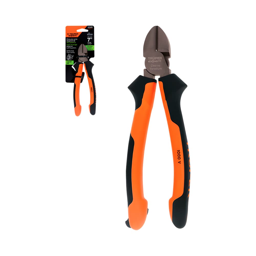 Anúncio: ALICATE DE CORTE DIAGONAL TRUPER 12349 1000V 18CM