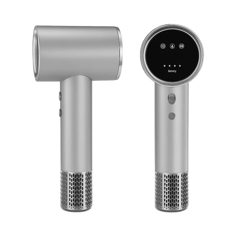 Anúncio: SECADOR PARA CABELLO LUXESONIC FLOW AIR RECARGABLE SILVER