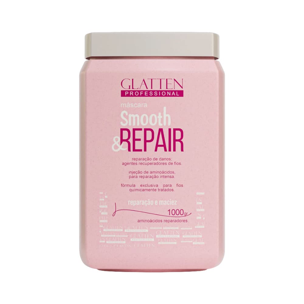 Anúncio: MASCARILLA CAPILAR GLATTEN SMOOTH & REPAIR 1KG