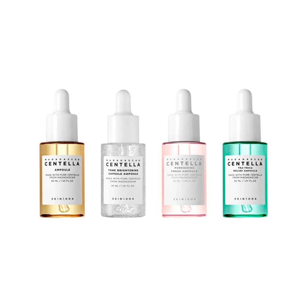 Anúncio: SET DE COSMÉTICOS SKIN1004 MADAGASCAR CENTELLA AMPOULE 4 PIEZAS