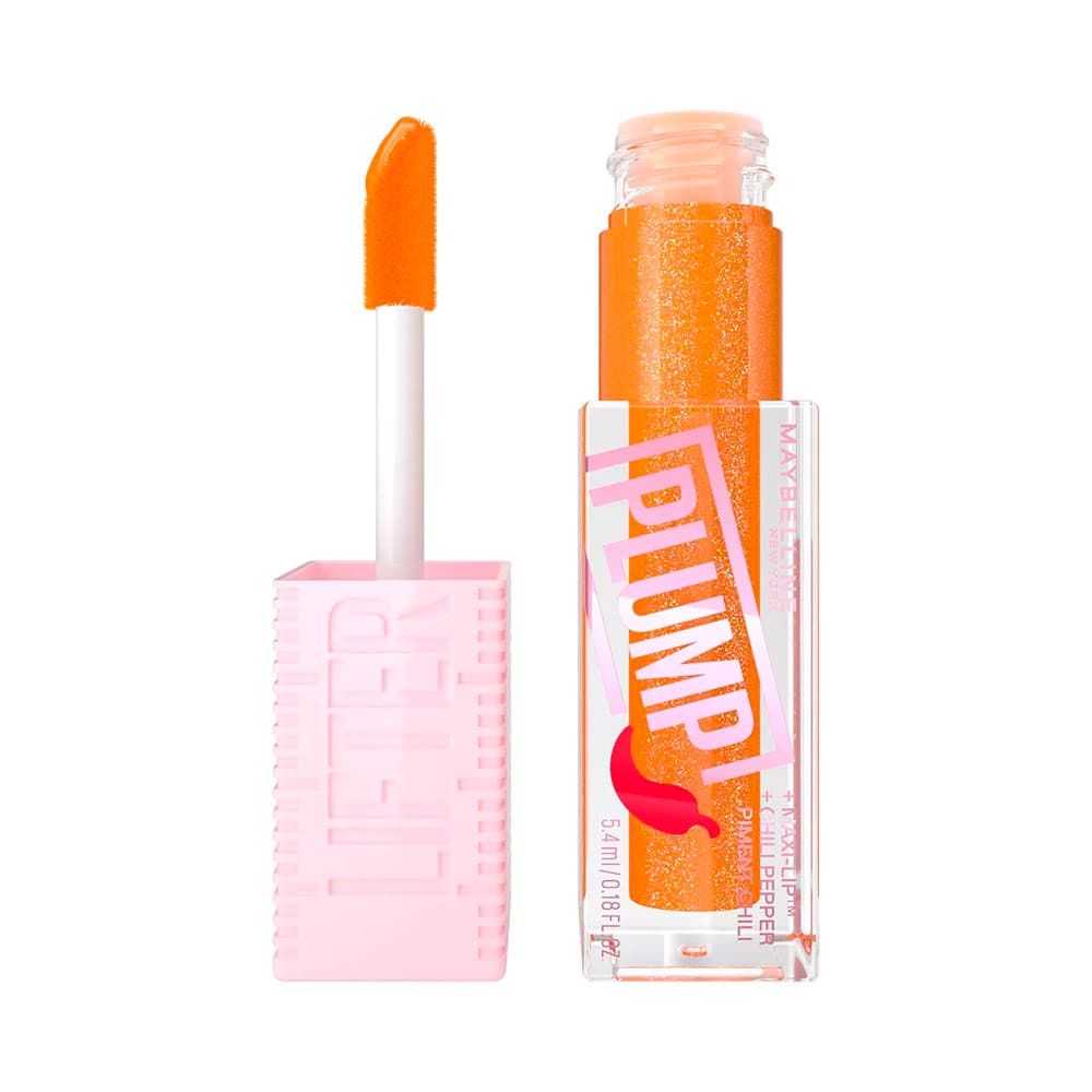 Anúncio: BRILLO LABIAL MAYBELLINE LIFTER PLUMP CHILI 008 HOT HONEY 5.4ML