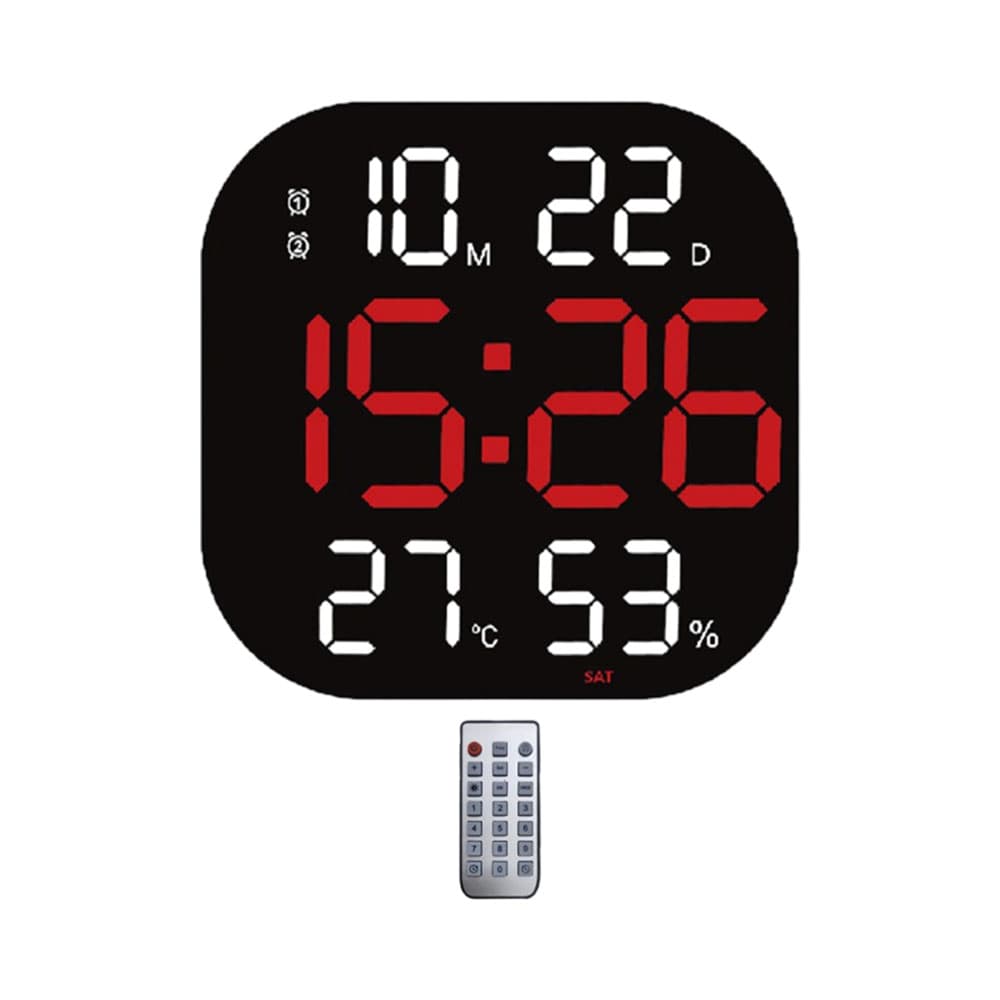 Anúncio: RELOJ DIGITAL DE PARED SATELLITE AC-T7031 LED ROJO - BLANCO