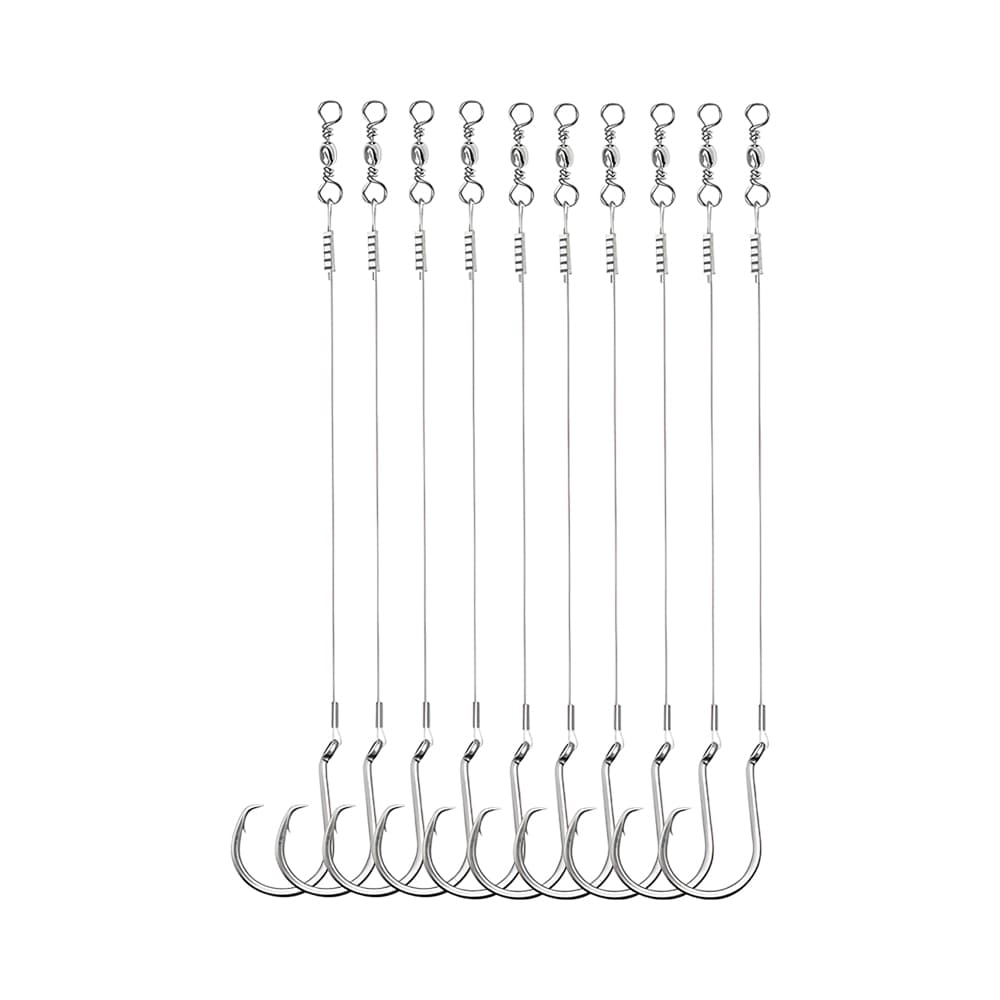 Anúncio: LEADER INOXIDABLE TROPICAL CON ANZUELO 92676 Nº7/0 18CM 10 PIEZAS PLATA