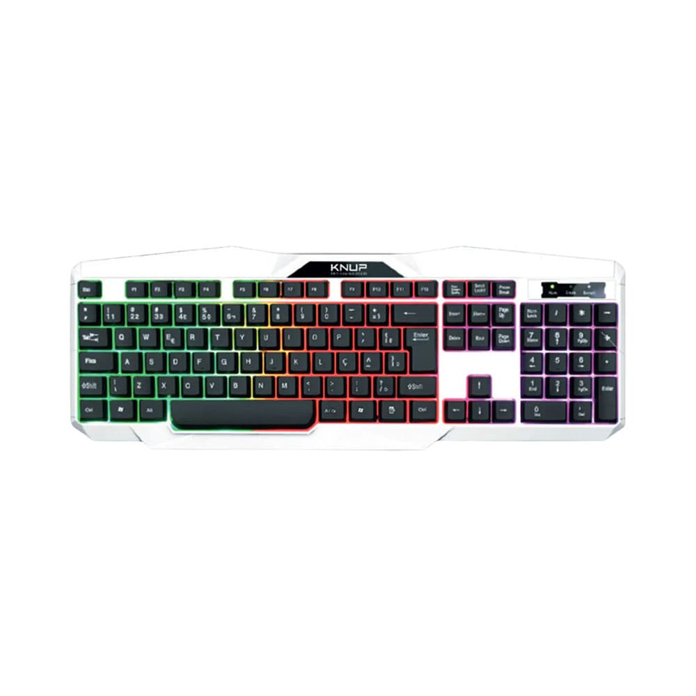 Anúncio: TECLADO GAMER KNUP TE119 ILUMINACIÓN LED