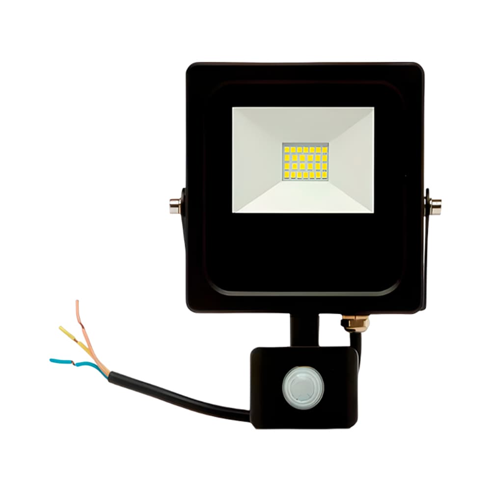 Anúncio: REFLECTOR LED CON SENSOR DE PRESENCIA ECOVILLE EV01S-10W 10W 6500K 900 LÚMENES BIVOLT