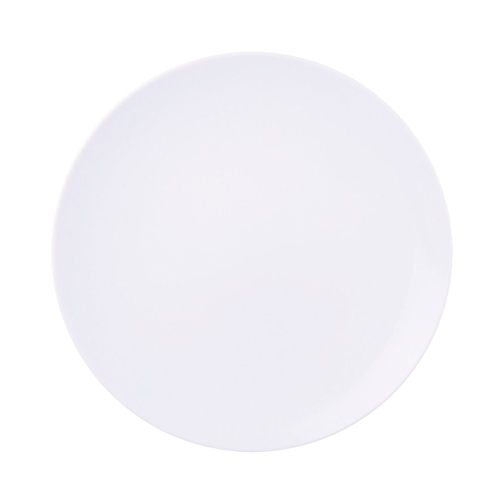 Anúncio: PLATO PLAYO DE PORCELANA TRAMONTINA PAOLA 96600/221 28 CM BLANCO