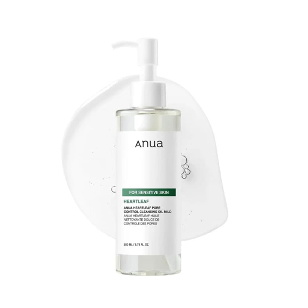 Anúncio: ACEITE LIMPIADOR ANUA HEARTLEAF PORE CONTROL MILD SENSITIVE SKIN 200ML