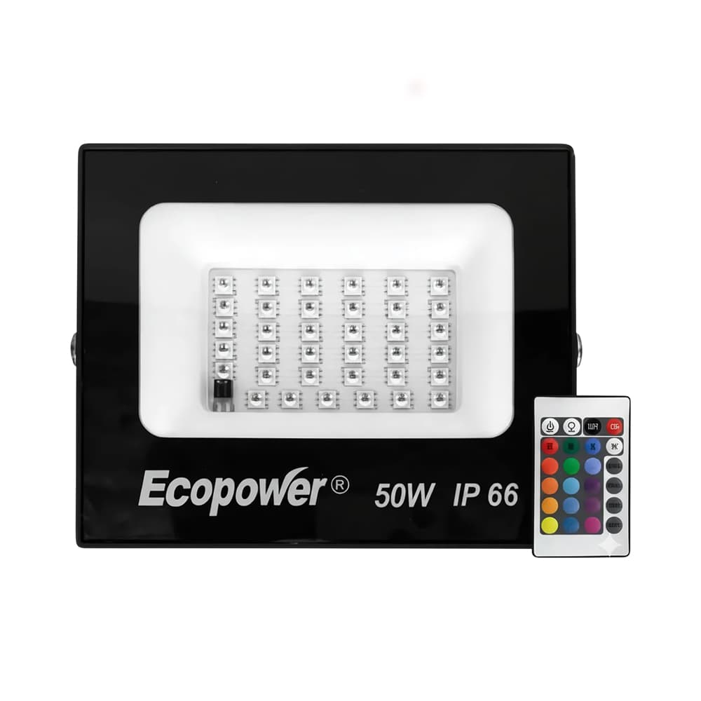 Anúncio: REFLECTOR LED ECOPOWER EP-4918 50W