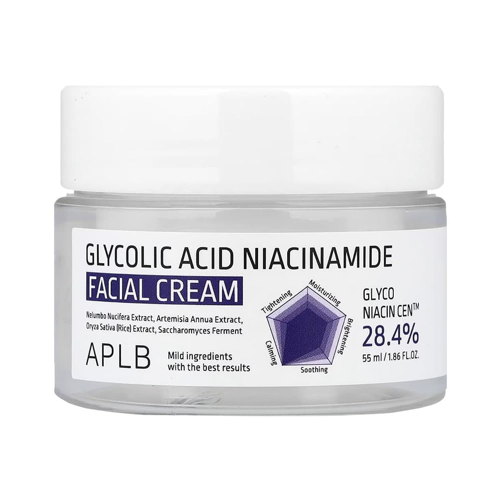 Anúncio: CREMA FACIAL APLB GLYCOLIC ACID NIACINAMIDE 55ML