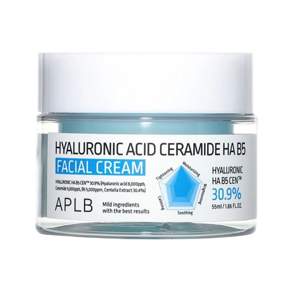 Anúncio: CREMA FACIAL APLB HYALURONIC ACID CERAMIDE HA B5 55ML