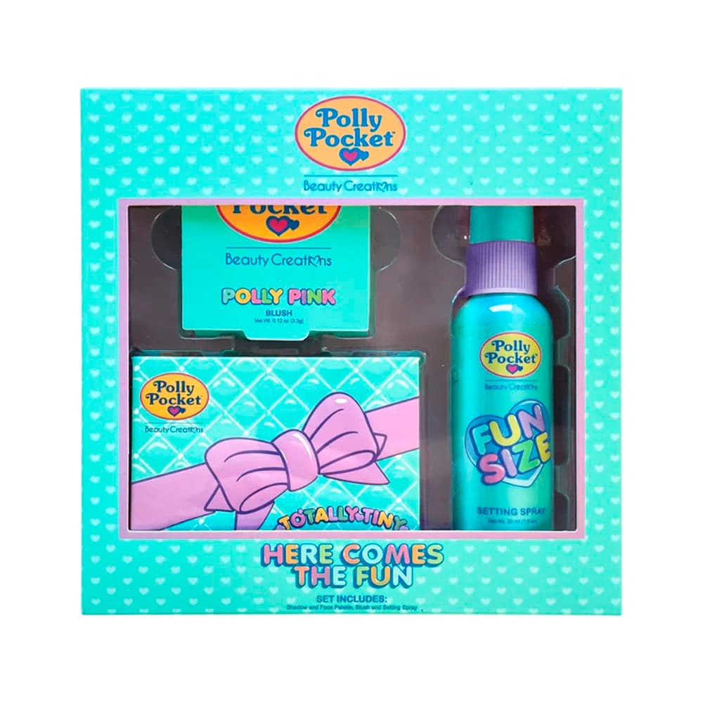 Anúncio: SET DE COSMÉTICOS BEAUTY CREATIONS POLLY POCKET HERE COMES THE FUN 3 PIEZAS