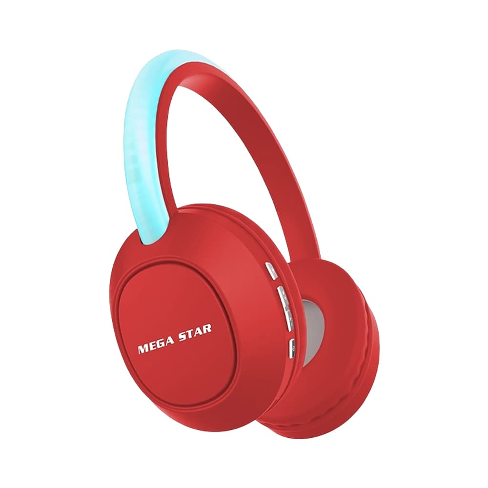 Anúncio: AURICULAR INALÁMBRICO MEGA STAR HPV05BT ROJO