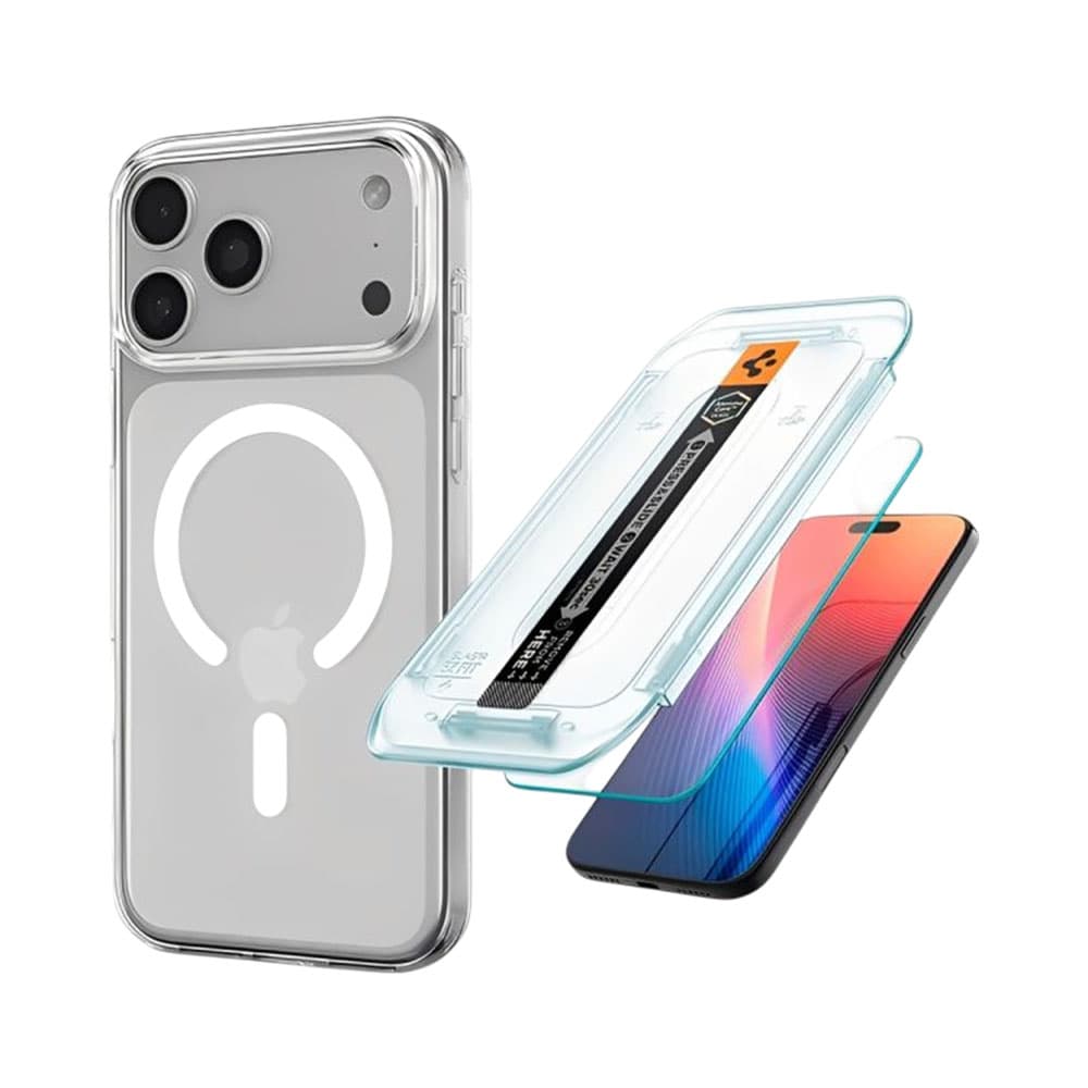 Anúncio: KIT FUNDA PROTECTORA CON PROTECTOR DE PANTALLA SPIGEN ACS09949 IPHONE 17 PRO