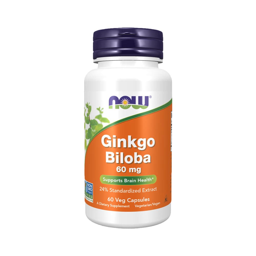 Anúncio: VITAMINA NOW GINKGO BILOBA 60MG 60 CÁPSULAS