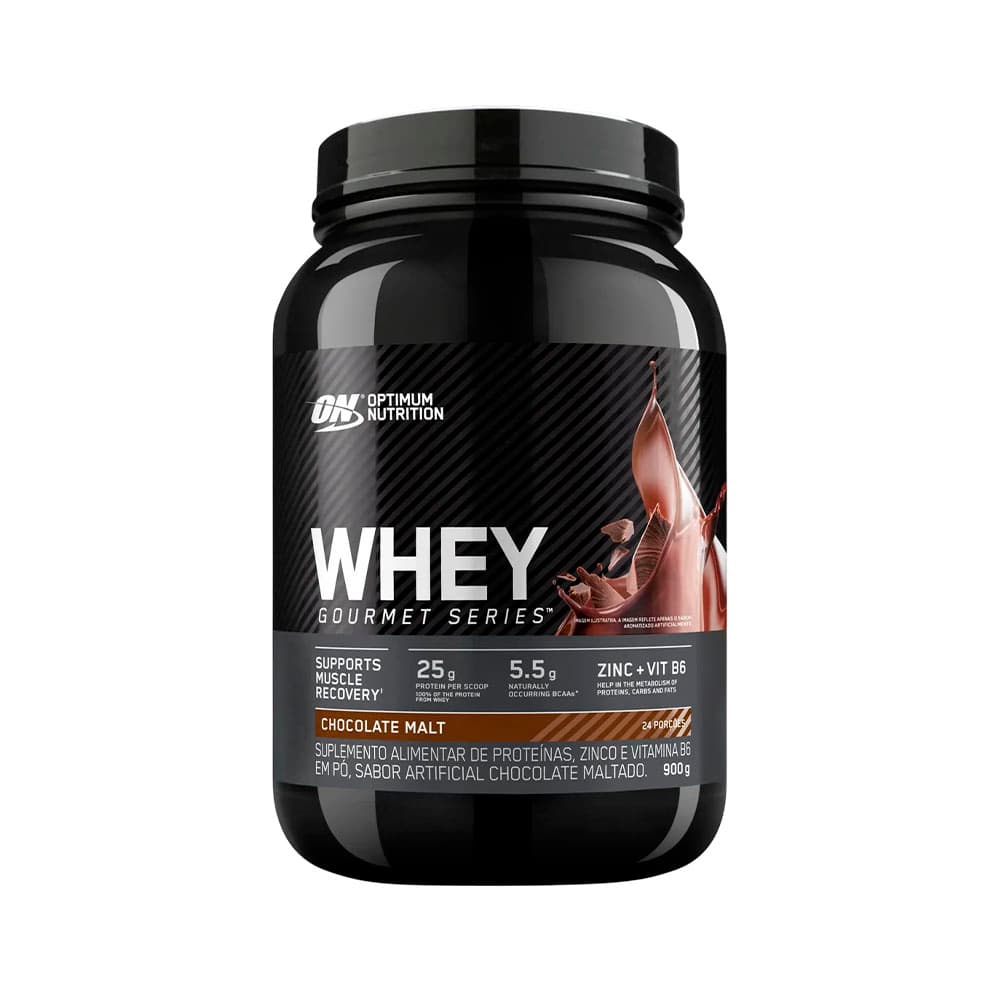 Anúncio: SUPLEMENTO OPTIMUM NUTRITION WHEY GOURMET SERIES LATAN CHOCOLATE MALT 900GR