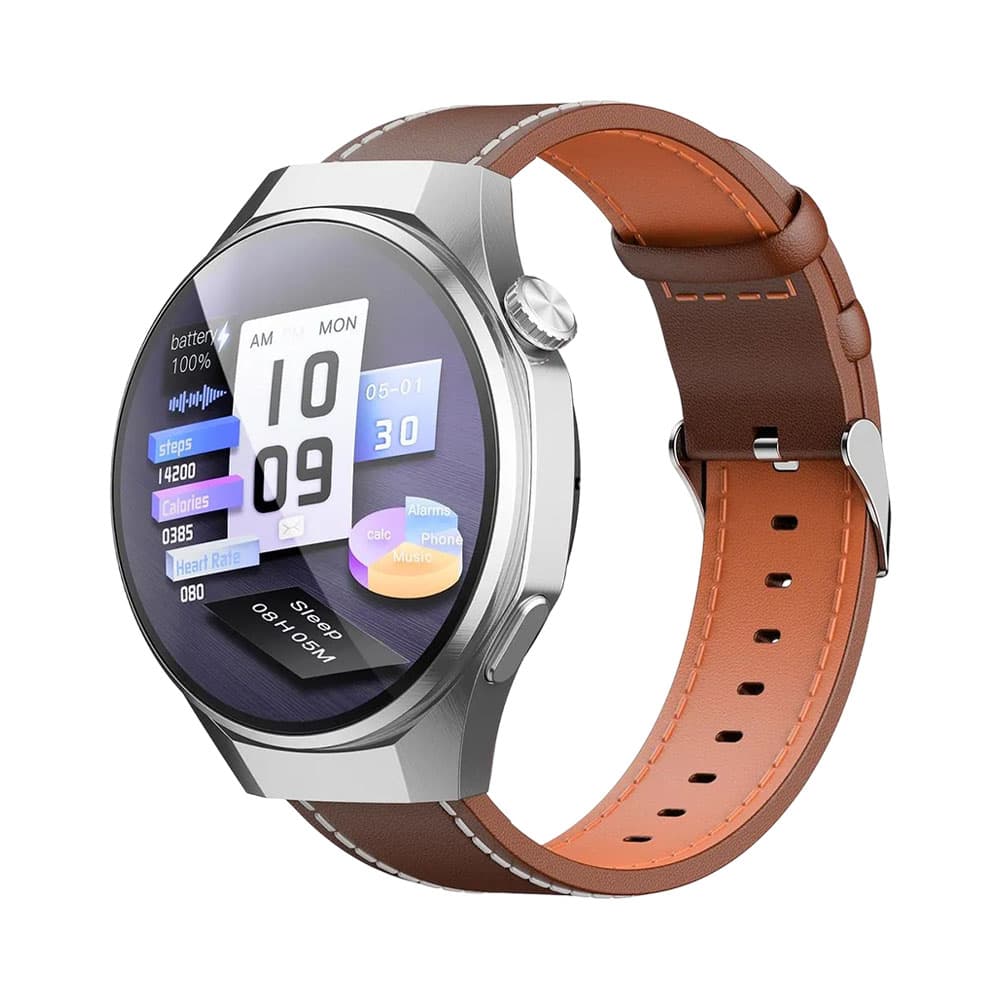 Anúncio: SMARTWATCH HAVIT M9064 HVWTH-M9064-SV MARRÓN/PLATA