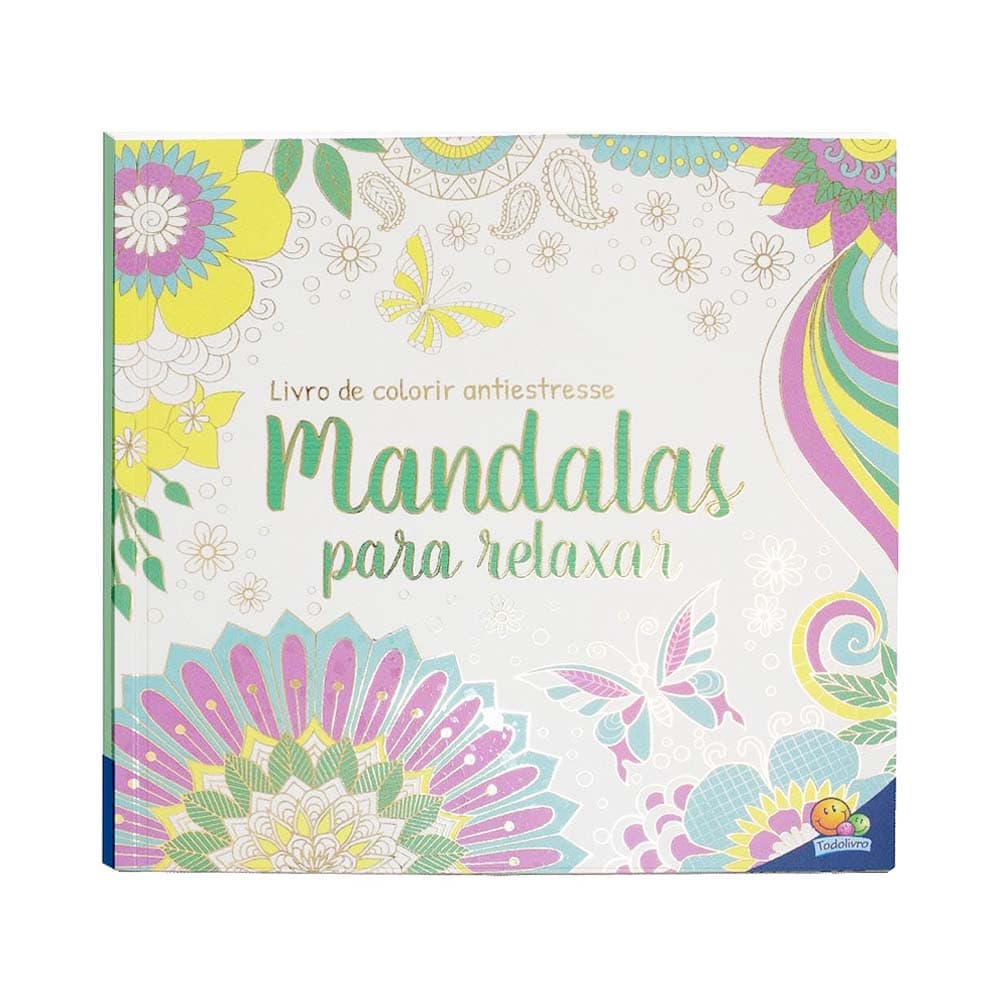 Anúncio: LIBRO PARA COLOREAR TODOLIVRO ANTIESTRÉS MANDALAS PARA RELAJARSE 1161393 48 HOJAS