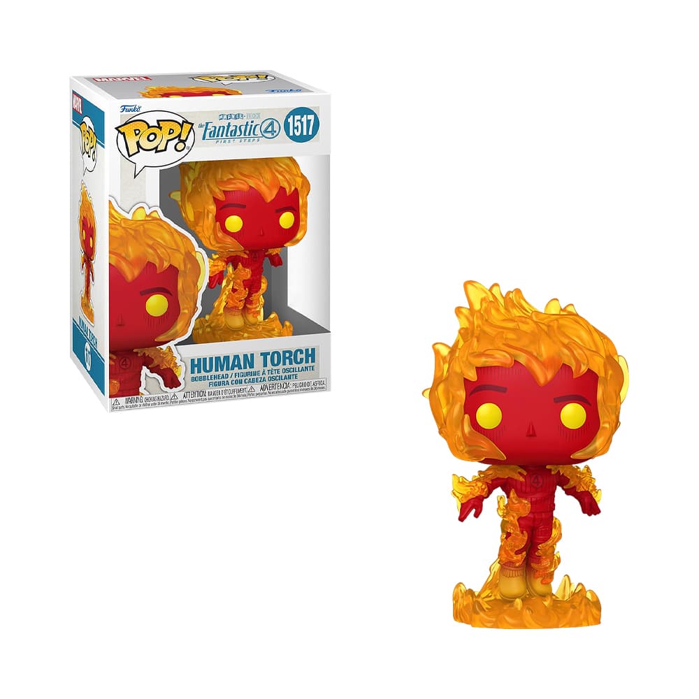 Anúncio: MUÑECO FUNKO POP MARVEL THE FANTASTIC 4 FIRST STEPS HUMAN TORCH 1517
