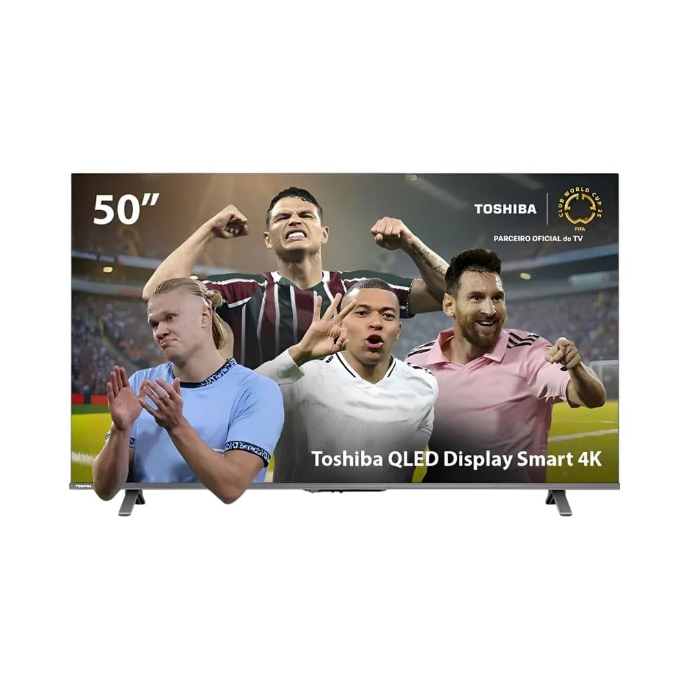 Anúncio: SMART TV TOSHIBA 50C45UNS QLED 50" 4K