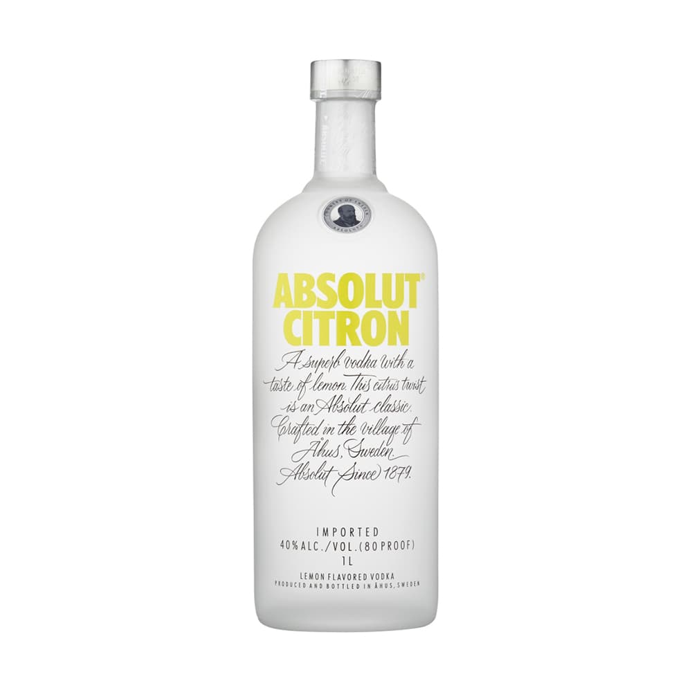 Anúncio: Vodka Absolut Citron 1L