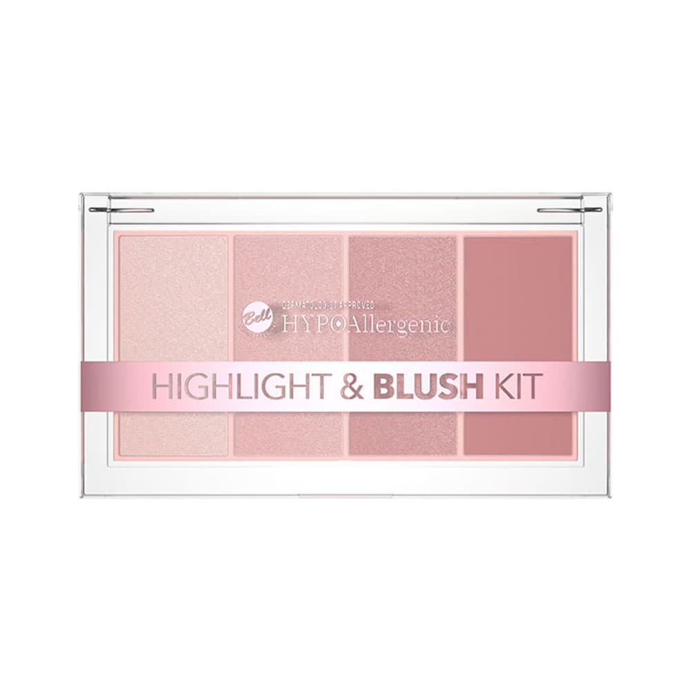 Anúncio: PALETA BELL HYPOALLERGENIC HIGHLIGHT & BLUSH KIT 01 20GR