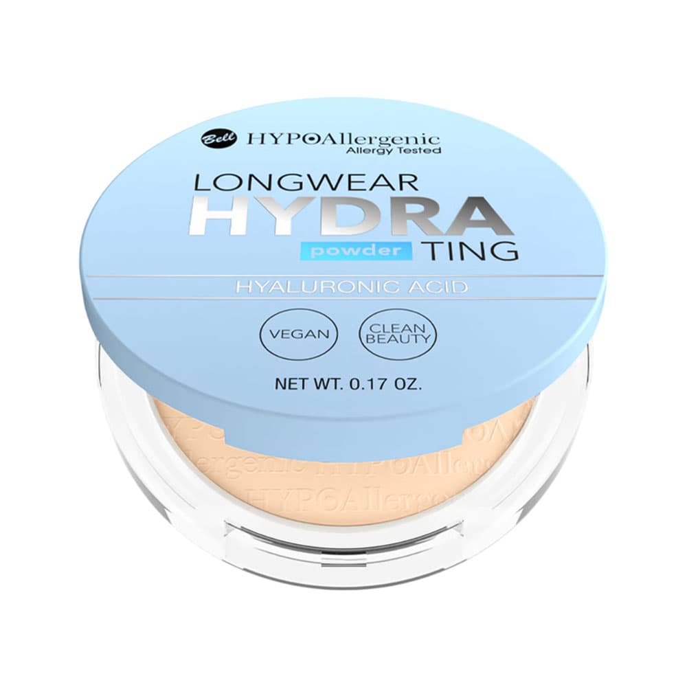 Anúncio: POLVO COMPACTO BELL HYPOALLERGENIC LONGWEAR HYDRATING 01 NUDE 5GR