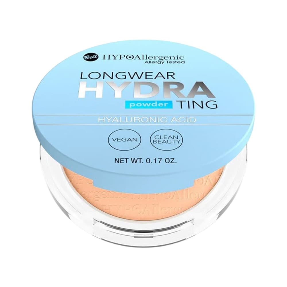 Anúncio: POLVO COMPACTO BELL HYPOALLERGENIC LONGWEAR HYDRATING 03 NATURAL 5GR
