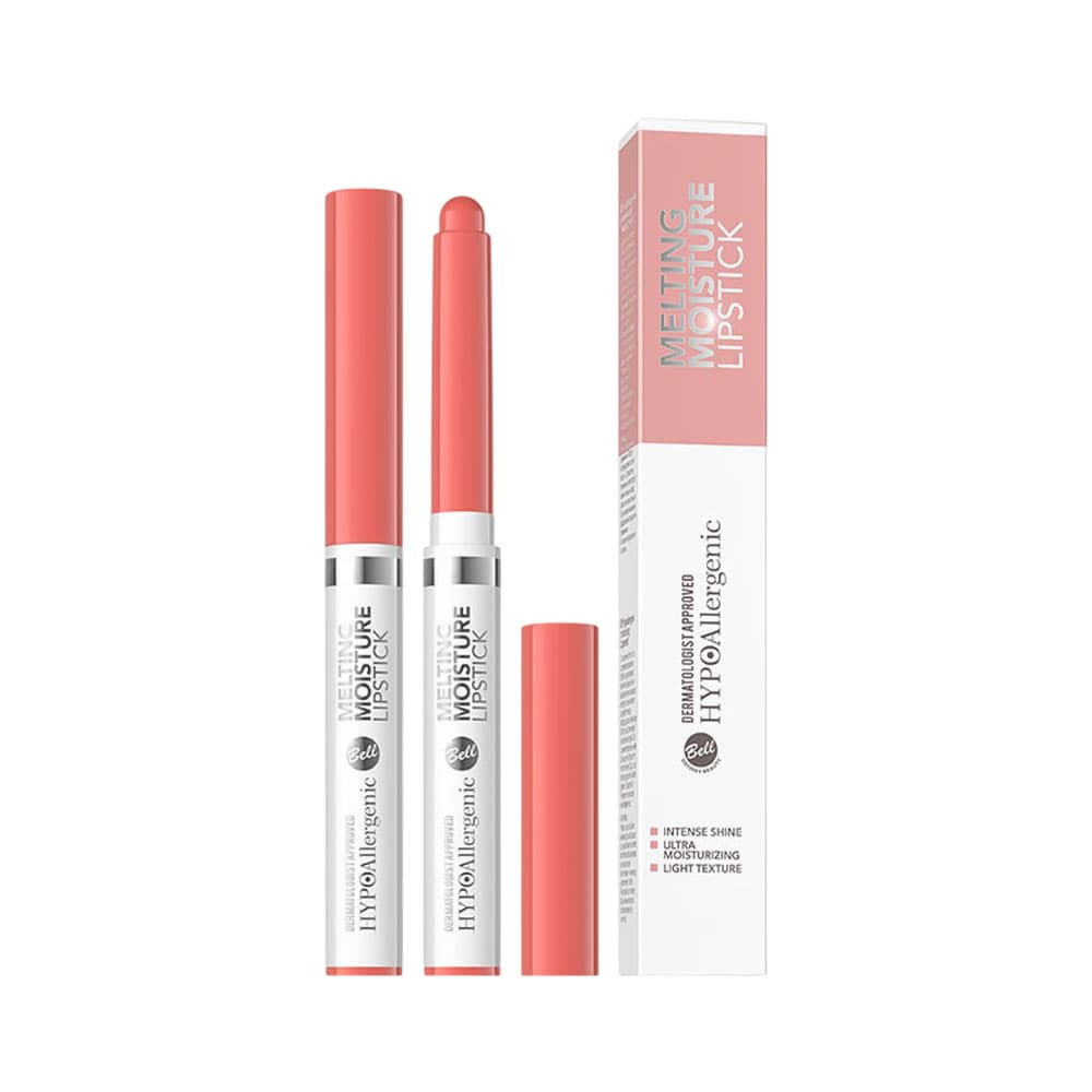 Anúncio: LÁPIZ LABIAL BELL HYPOALLERGENIC MELTING MOISTURE 004 FRESH CORAL 1,5GR