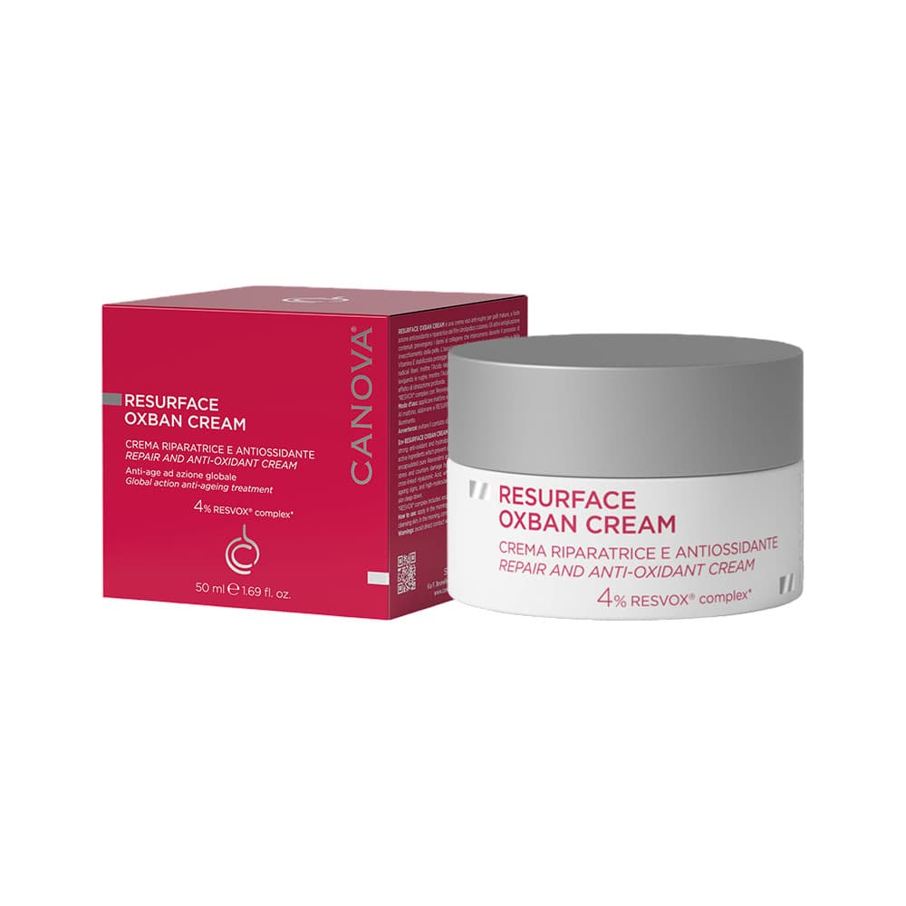 Anúncio: CREMA FACIAL CANOVA RESURFACE OXBAN REPAIR AND ANTI-OXIDANT 50ML