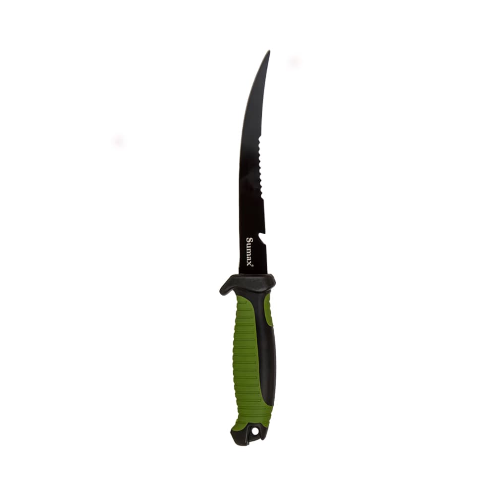 Anúncio: CUCHILLO PARA PESCA SUMAX SU-2506-V 16,5CM VERDE