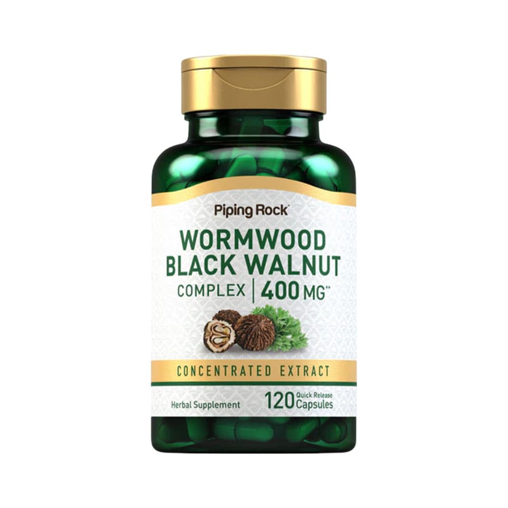 Anúncio: VITAMINA PIPING ROCK WORMWOOD BLACK 400MG 120 CÁPSULAS