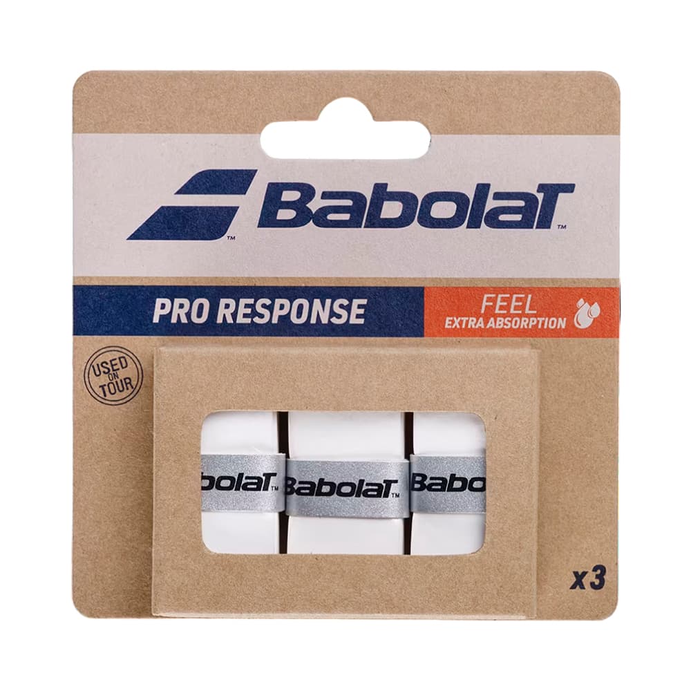 Anúncio: OVERGRIP BABOLAT 653048-101 PRO RESPONSE 3 UNIDADES