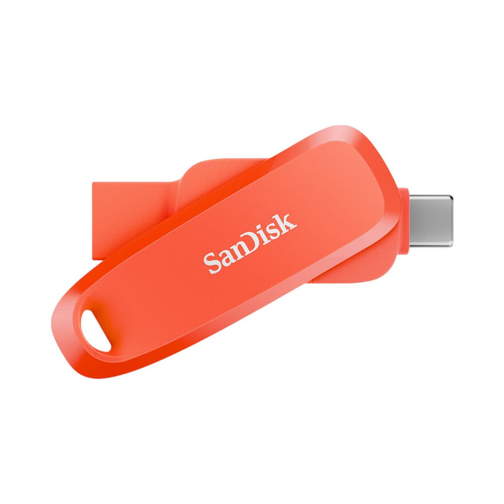 Anúncio: PENDRIVE SANDISK G46 PHONE DRIVE 32GB NASTURIUM ORANGE