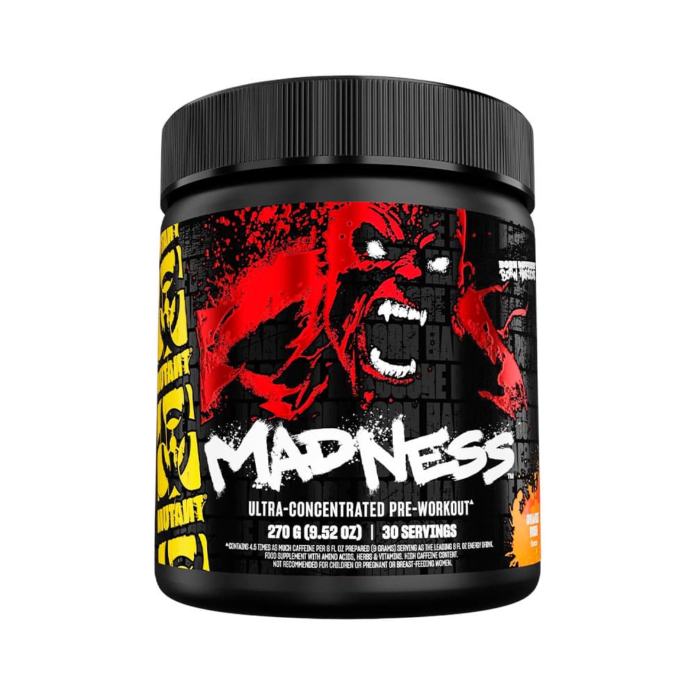 Anúncio: SUPLEMENTO MUTANT MADNESS ULTRA-CONCENTRATED PRE-WORKOUT ORANGE RUSH 270GR