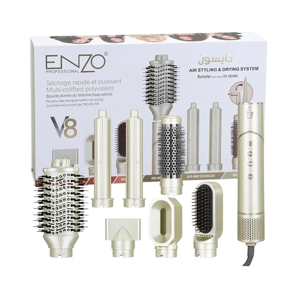 Anúncio: SECADOR Y MODELADOR MULTIFUNCIONAL ENZO EN-755 V8 8-IN-1 220V