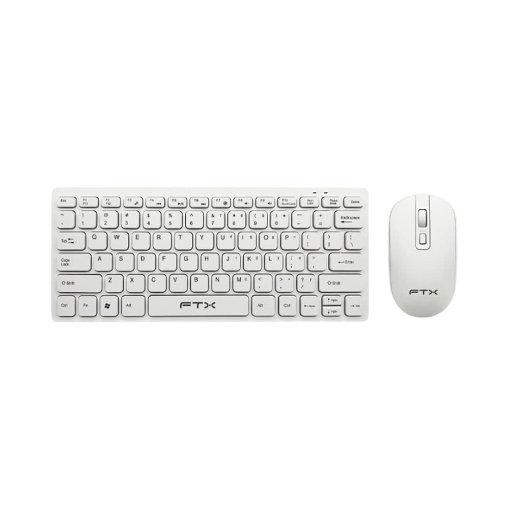 Anúncio: TECLADO CON MOUSE FTX FTXGK03 WIRELESS WHITE