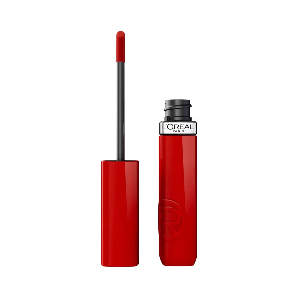 Anúncio: LABIAL L'ORÉAL INFALLIBLE LACQUE RESISTANCE LIQUID 415 RED BISOU 4ML
