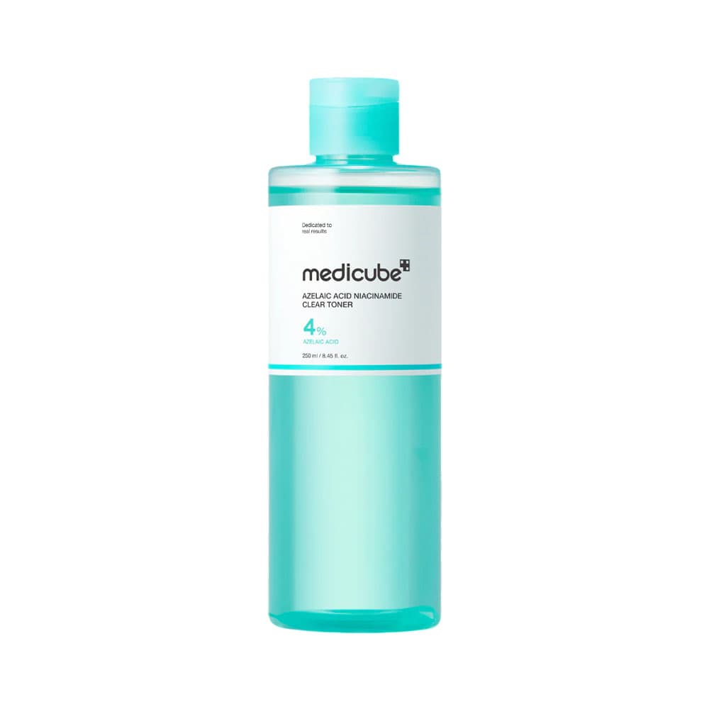 Anúncio: TÓNICO MEDICUBE AZELAIC ACID NIACINAMIDE CLEAR 250ML