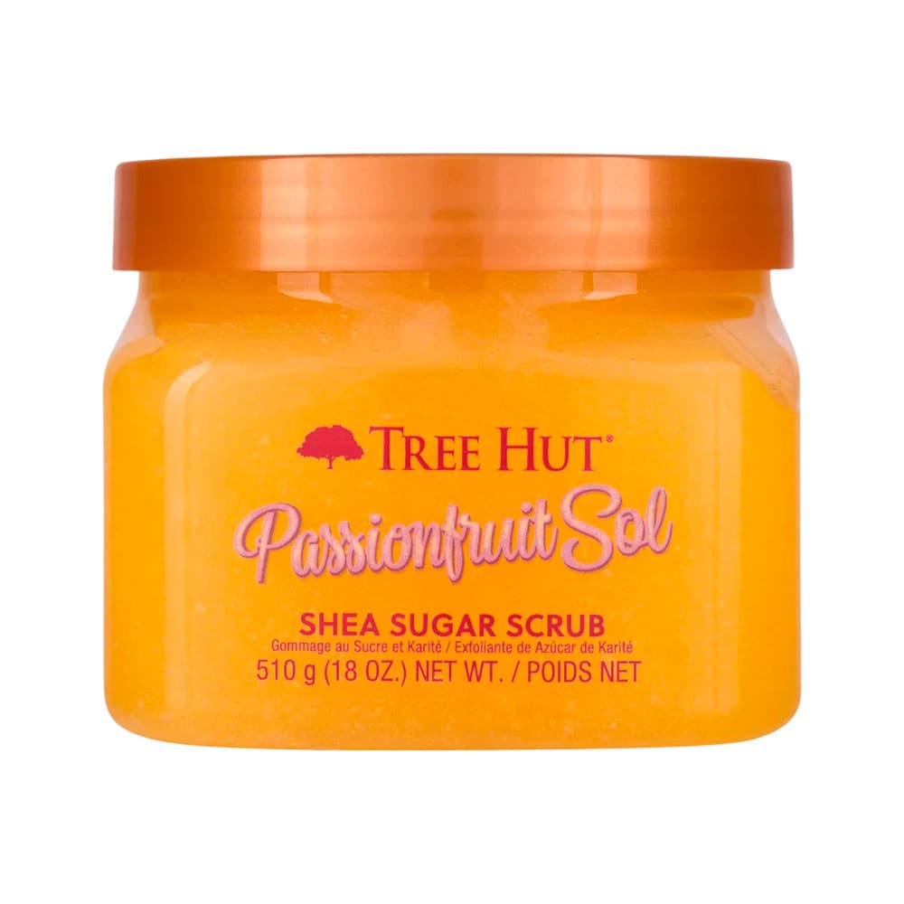 Anúncio: EXFOLIANTE CORPORAL TREE HUT PASSIONFRUIT SOL SUGAR 510GR