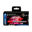 Anúncio: MARCADOR ROTULADOR STAEDTLER PIGMENT ARTS BRUSH PEN REDS & PINKS 371 C6-1 6 UNIDADES