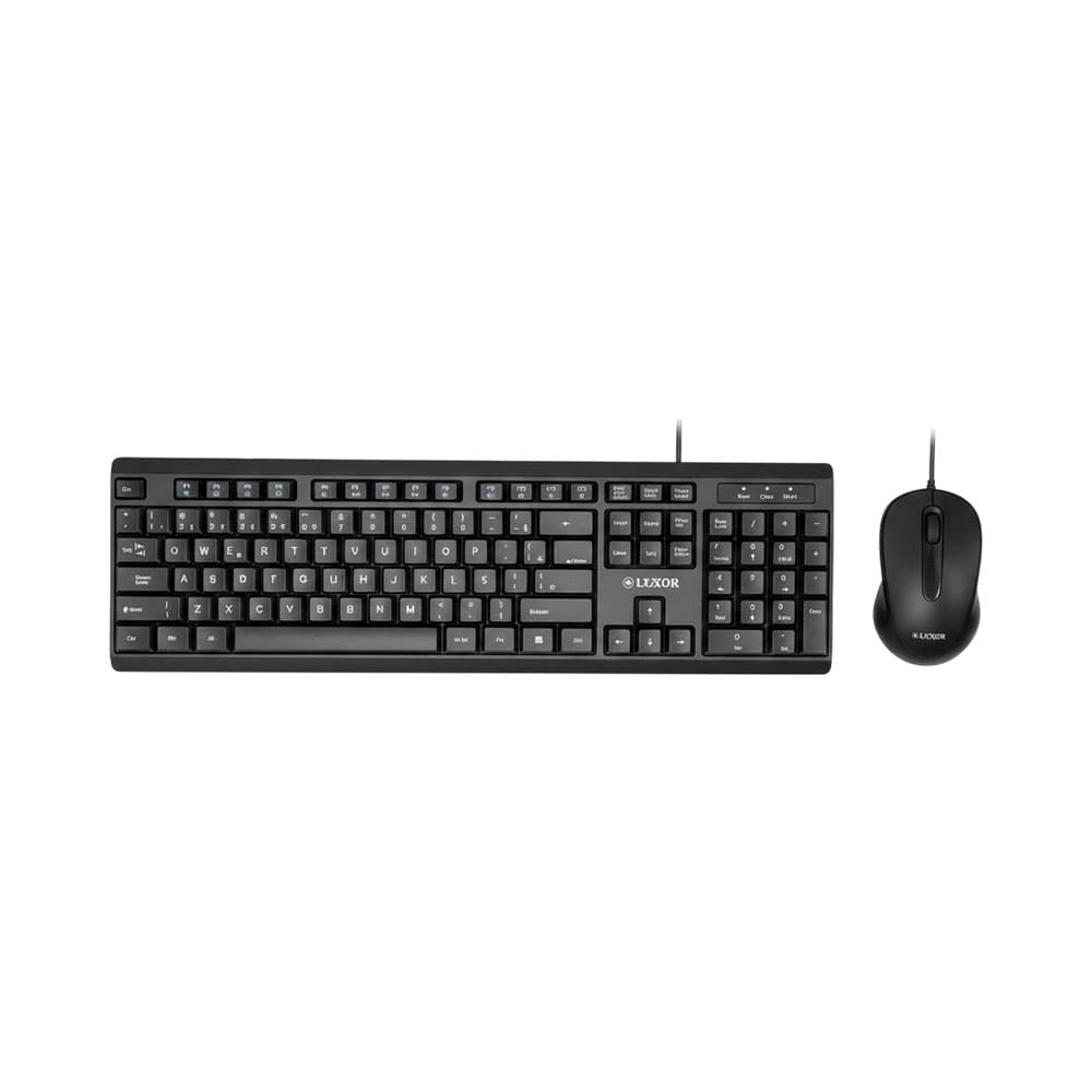 Anúncio: KIT MOUSE Y TECLADO LUXOR LX-TM2607 BLACK