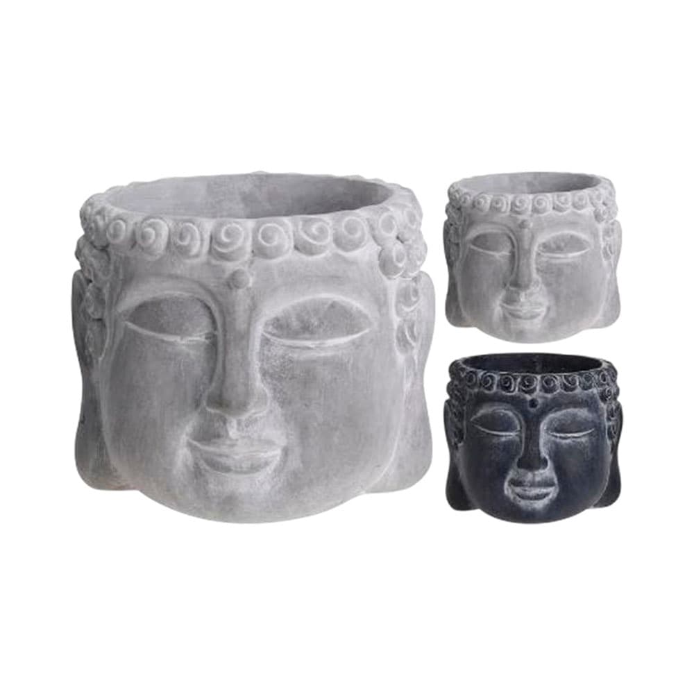 Anúncio: MACETA DE CEMENTO KPM 040301 BUDA 16 X 12 CM SURTIDO
