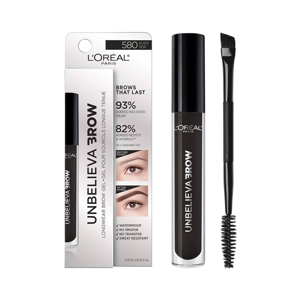 Anúncio: GEL PARA CEJAS L'ORÉAL UNBELIEVA BROW LONGWEAR 580 BLACK NOIR 4,5ML