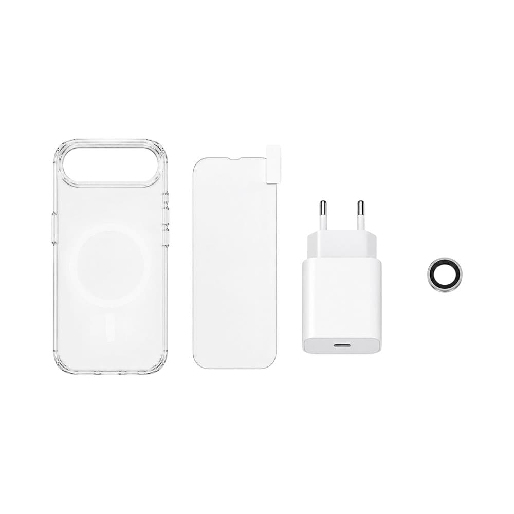 Anúncio: KIT DEVIA J07PD PARA IPHONE 17 AIR CON CARGADOR 30W FUNDA PROTECTOR DE PANTALLA Y CÁMARA