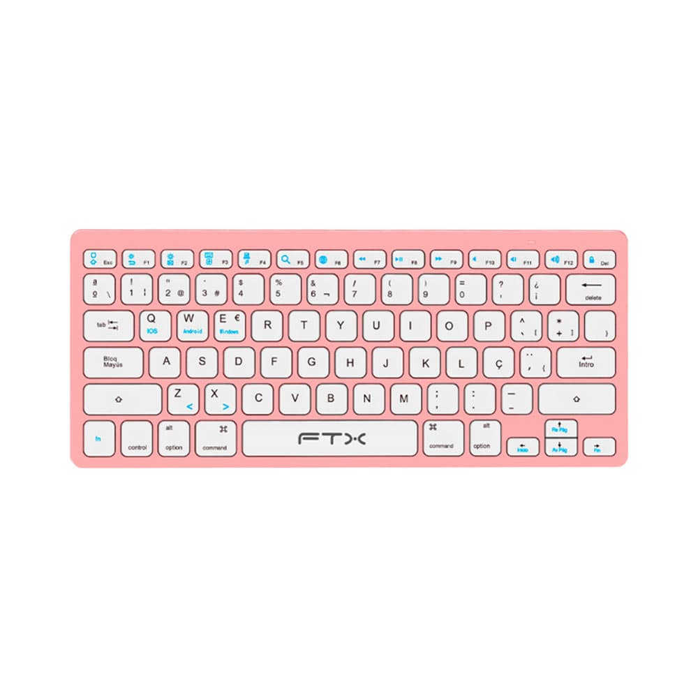 Anúncio: TECLADO FTX FTXB1000 WIRELESS PINK