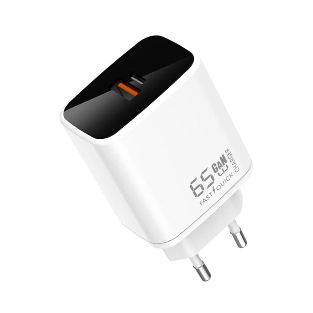 Anúncio: CARGADOR LUXOR LX-366765W STELLAR GAN FAST CHARGE USB-A/USB-C