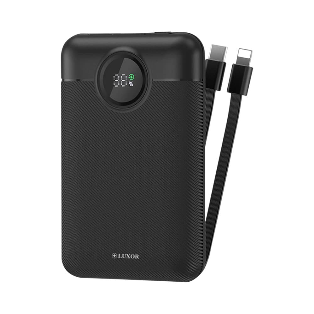Anúncio: CARGADOR PORTÁTIL LUXOR LX-02540B 20000MAH BLACK