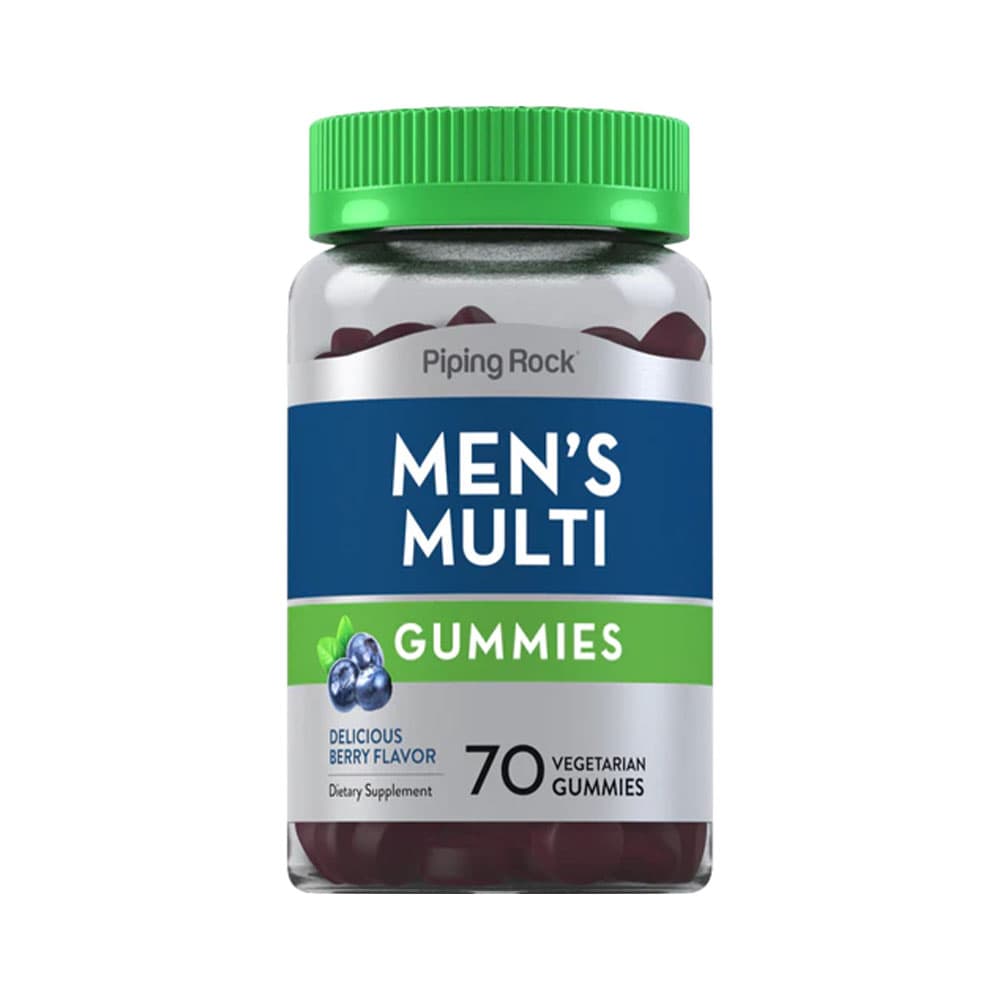 Anúncio: VITAMINA PIPING ROCK MEN'S MULTIVITAMIN 70 GUMMIES