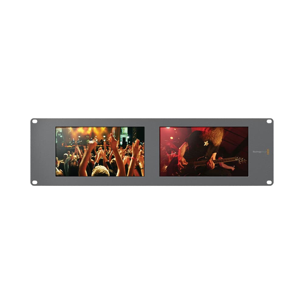 Anúncio: MONITOR DUAL BLACKMAGIC HDL-SMTVDUO2 8"